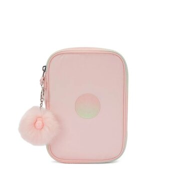 KIPLING 100 PENS ESTOJO BLUSH METALIC