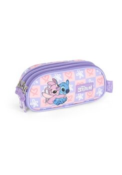 ESTOJO STITCH LILAS TRIPLO