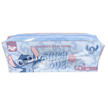 CONJUNTO TINTA TECIDO STITCH 5 CORES