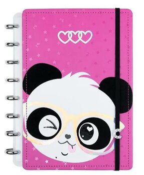 CADERNO PANDALU GLOW BY LULUCA - MEDIO