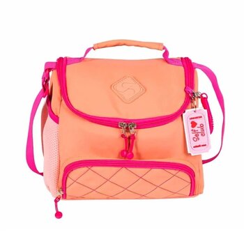LANCHEIRA TERMICA BOLSO FRONTAL SESTINI LOVER - PEACH