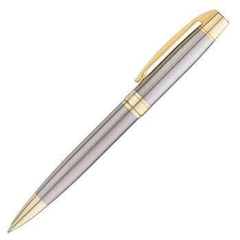 CANETA CROWN MASTER GOLD ESF PRATA