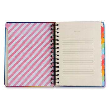 PLANNER WIRE-O PASTEL SEMANAL A5 AZUL