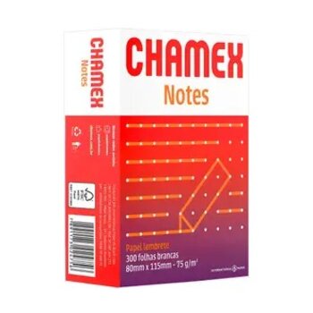 BLOCO DE ANOTACOES CHAMEX NOTES CHAMEX