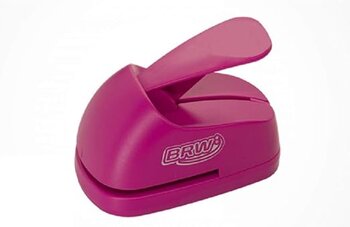 FURADOR DE EVA - 38MM - CÍRCULO - ROSA BRW 3138