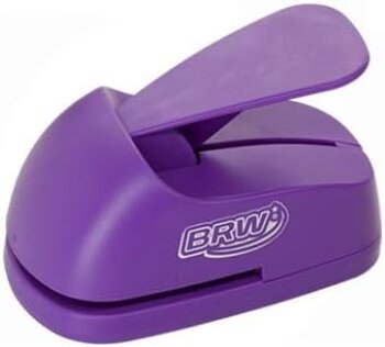 FURADOR DE EVA - 51MM - CÍRCULO - ROXO - BLISTER C/ 1UN
