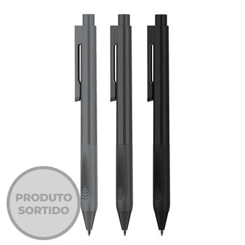 CANETA GEL TRIS HOLIC ALLBLACK