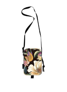 BOLSA FARM FERVO ROMANCE EM FLOR MARROM