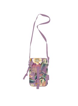 BOLSA FARM FERVO ROMANCE EM FLOR ROXA