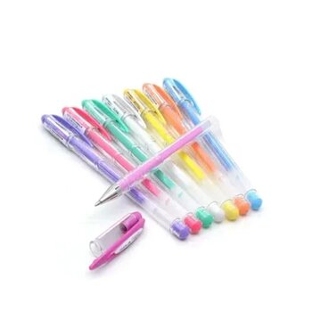 KIT CANETA GEL ANGELIC COLOR 0,7MM EST 8