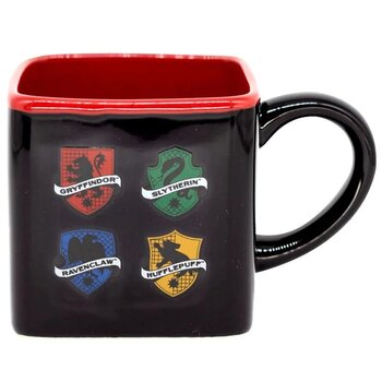 CANECA CUBO 300ML HOGWARTS COLORS