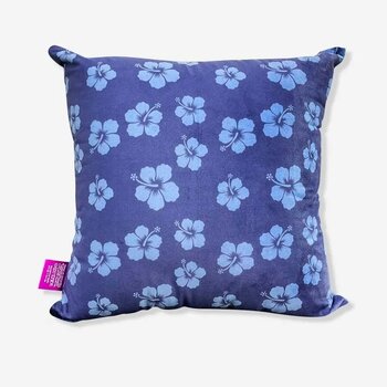ALMOFADA FIBRA VELUDo STITCH FLORES