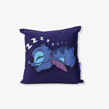 ALMOFADA STITCH JUST CHILL FIBRA VELUDO 25X25CM