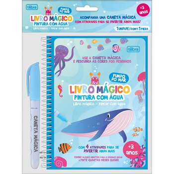 LIVRO MAGIC AGUA FUNDO MAR