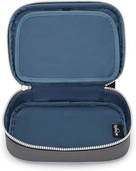 ESTOJO KIPLING 100 PENS CINZA