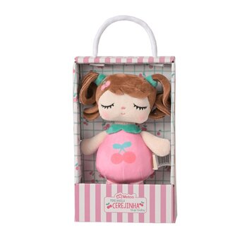 BONECA MINI ANGELA FRUTAS CEREJINHA 20CM - EAN 6954124929409 _ METOO