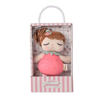 BONECA MINI ANGELA FRUTAS MORANGUINHO 20CM