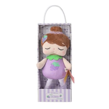 BONECA ANGELA FRUTAS UVINHA 33CM