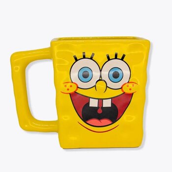 CANECA FORMATO 3D 450ML BOB ESPONJA
