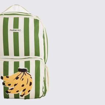 MOCHILA FARM ME LEVA BANANA TROPICAL