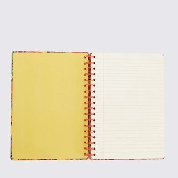 CADERNO UNIVERSITARIO COR DE BANANA