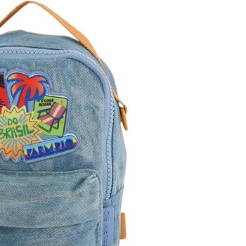 MOCHILA BOROGODO PATCH RIO AZUL