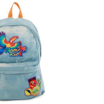 MOCHILA XODO PATCH RIO AZUL