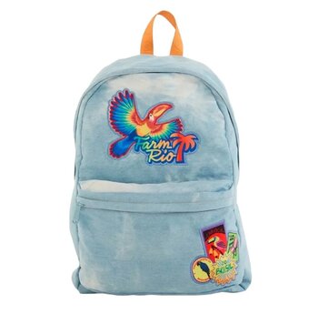 MOCHILA XODO PATCH RIO AZUL