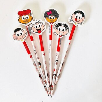 LAPIS GRAFITE N. 2 HB TURMA DA MONICA