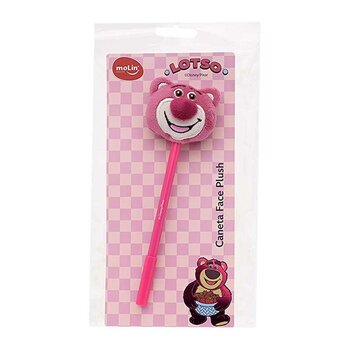 CANETA FACE PLUSH LOTSO 0,7MM BT C/1 UN (ESCRITA AZUL)