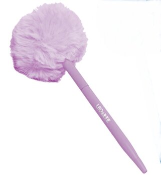 CANETA CORPO METAL POMPOM