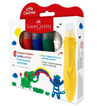 PINCEIS COM GUACHE L.CREATIVES