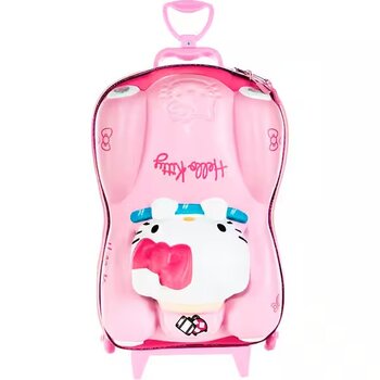 MOCHILA  HELLO KITTY CARRO