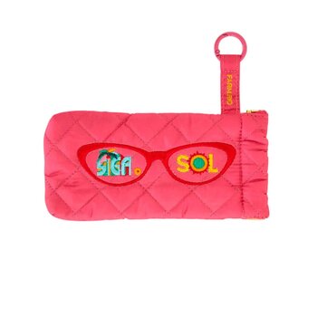 PORTA-OCULOS FARM SOLZAO CAMELO ROSA